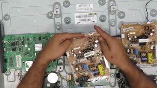 آموزش تعمیر برد پاور تلویزیون SAMSUNG 32EH5000