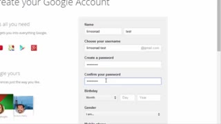 ساخت جیمیل با کامپیوتر