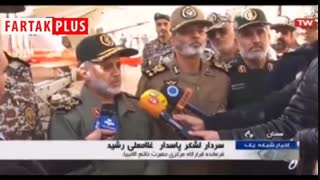 هشدار کم سابقه سردار غلامعلی رشید به آمریکا برای حفظ جان سربازان‌شان در خلیج فارس پر کردن دندان
