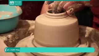 آموزش سفالگری با چرخ _ 09130919448