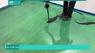 کفپوش رزین اپوکسی - نحوه پیاده سازی