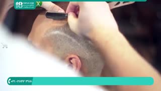 ایجاد اشکال مختلف روی مو سر