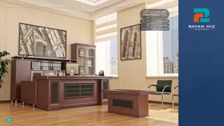 میز مدیریت کلاسیک |  شرکت تولیدی رایان میز