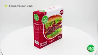 همبرگر ۸۵% مهیا پروتئین-به روز رسان
