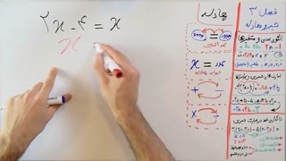 ریاضی 7 - فصل 3 - بخش 4 : معادله