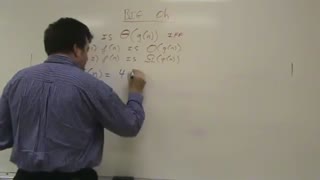 Big Oh Notation (and Omega and Theta)