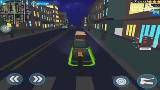 Moto Rider 3D: Blocky City 17