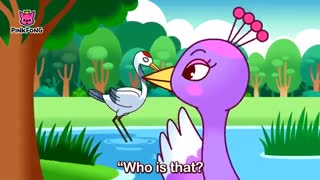 The Peacock and the Crane
