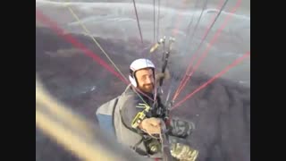 پاراگلایدر قم-سلفی از خودم هفتم مهر 96مرتضی عبادی