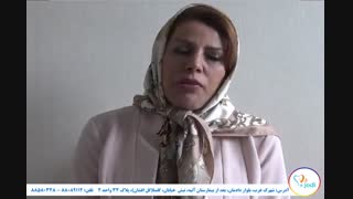 فیلم رضایتمندی سرکار خانم میر شکاری بیمار لمینت دندان