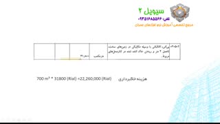 آموزش متره و برآورد - 4