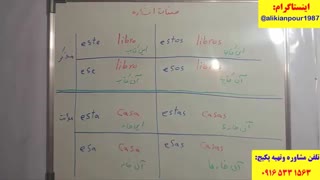 آسانترین روش مکالمه اسپانیایی و لغات اسپانیایی ـ استاد علی کیانپور