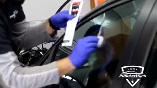 استفاده و اجرا نانو سرامیک شیشه خودرو سیستم ایکس