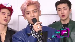Interview  with EXO [Music Bank] 20191206