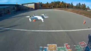 نمونه پرواز و تصویربرداری کوادکوپتر syma w1 دارای دو دوربین/ایستگاه پرواز