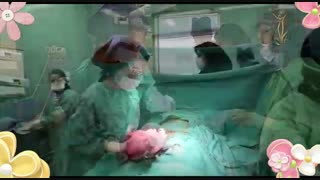 لحظه ی تولد کوچولوی دوست داشتنی