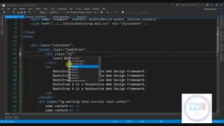 |آموزش طراحی سایت|آموزش کار با jumbotron در Bootstrap 4|