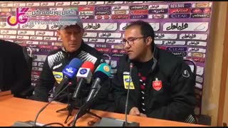 کالدرون: مشکل استراماچونی تقریبا شبیه من است اما من برای همه احترام قائلم