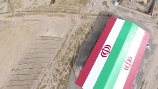 بزرگترین پرچم ایران با دو هزار متر مربع متراژ