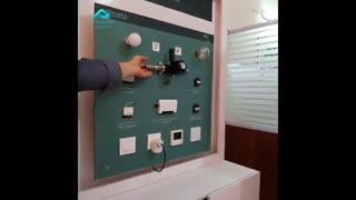 سناریوی نشت اب بوسیله محصولات هوش گستر آرکا از جمله کنترلر مرکزی Zipatile  ،هشداردهنده ی زیپاتو ،....