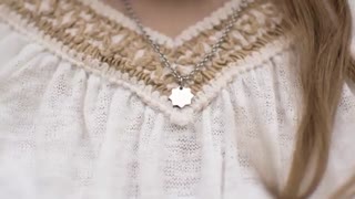 گردنبند استیل شمسه | SM1