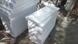 سقف سبک با تیرچه ارتفاع کم و یونولیت با ضخامت کم .