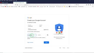 آموزش فارسی ساخت جیمیل با کامپیوتر