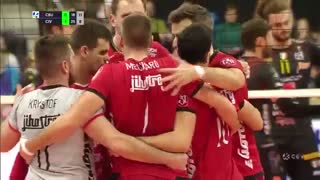 #CLVolley | Jihostroj CESKE BUDEJOVICE vs Cucine Lube CIVITANOVA - Match Highlights
