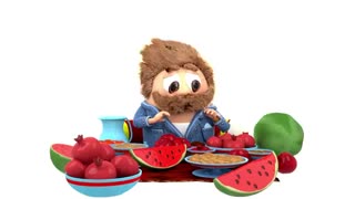 انیمیشن تبریک شب یلدا