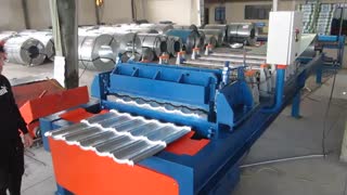 قیمت دستگاه تمام اتوماتیک تایل طولی - پارس رول فرم 09121612740