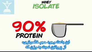 فرق بین پروتئین ایزوله و کنسانتره در چیست؟