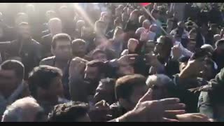 استقبال مردم باوفا و انقلابی روستای مزداکتی بابل از فرزند ملت