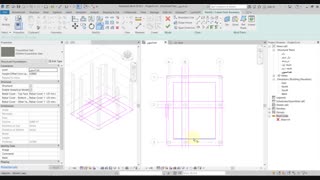 آموزش سازه در رویت :12- ایجاد فنداسیون نواری پروژه