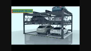 پارکینگ مکانیزه پازلی چهار طبقه (Puzzle system parking)