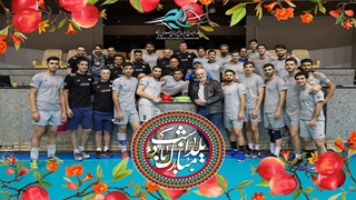 جشن شب یلدای تیم ملی والیبال ایران