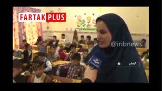 خلاقیت تحسین‌برانگیز خانم معلم آبادانی