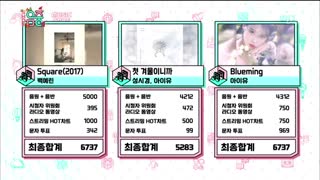 پنجمین برد آیو IU در Music Core با آهنگ Blueming / آی یو