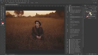 Sunset sensation - Photoshop Action