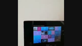 قابلیت احضار آسانسور در تاچ پنل هوشمند هانتا