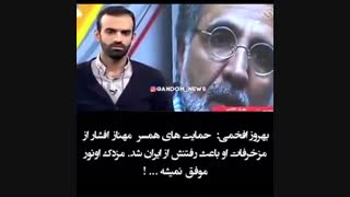 بهروز افخمی: حمایت های همسر مهناز افشار از مزخرفات او باعث رفتنش از ایران شد!