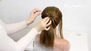 آموزش مدل مو دخترانه مجلسی برای موهای کوتاه- مومیس مشاور و مرجع تخصصی مو