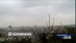 با ورود سامانه بارشی در نواحی غربی تا حدودی، از غلظتِ آلاینده ها کاسته شد