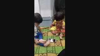 وقتی بچه هاازممدقلی می ترسن:)
