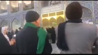 حال و هوای حرم مطهر رضوی