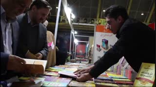 بازدید 2 آشناگر، استاندار سمنان از هفدهمین نمایشگاه کتاب استان-سالن غدیر سمنان