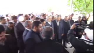 حضور دکتر ‌اردکانیان، وزیر نیرو و آشناگر، استاندار ‌سمنان در شهر ایوانکی