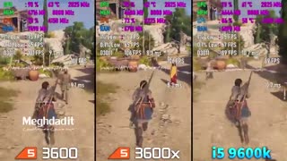 مقایسه پردازنده های (cpu) AMD و اینتل در اجرای گیم