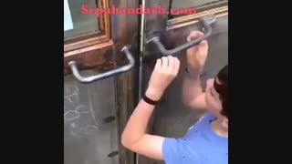 قفل ابتکاری ساده