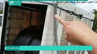 تعمیر  کولر آبی-بررسی کلید های کنترل کولر