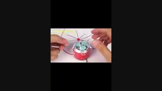 ساخت مینی پنکه از ضایعات-بهروسرماصنعت